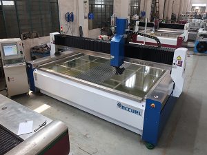 2000 * 1500mm 380 mpa abrasivo temperato e laminato vetro ad alta pressione macchina da taglio a getto d'acqua CNC