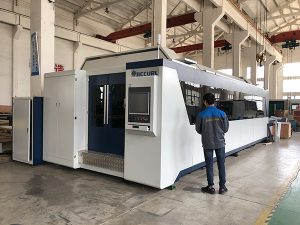 500W 700W 1kw, 2kw, 3kw, prezzo della macchina per taglio laser a fibra ottica CNC in lamiera con Trumpf, IPG