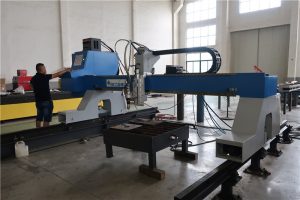 tagliatrice a mensola del tipo cnc a portale e ossitaglio a fiamma in vendita